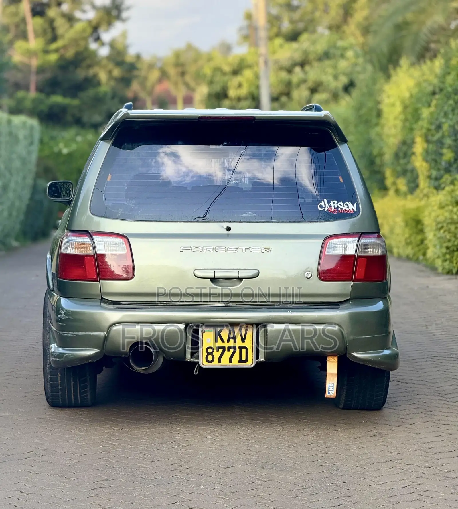 Subaru Forester 2.0 S Type A Automatic 2001 Green