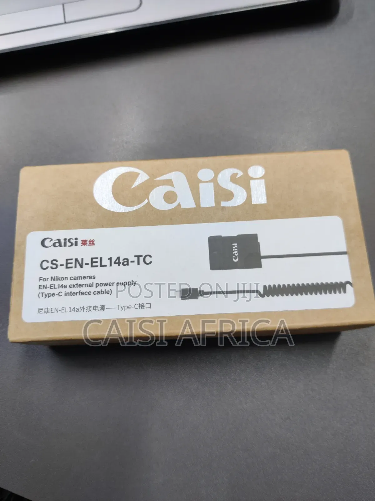 Caisi Cs-en-El14a Type-C Dummy Battery for Nikon Cameras