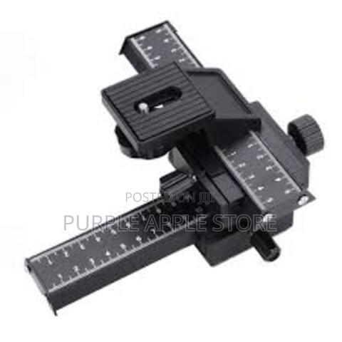 4-Way Macro Focusing Rail Slider – Tripod Camera Mount - main view