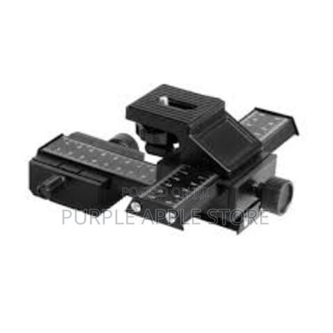 4-Way Macro Focusing Rail Slider – Tripod Camera Mount - thumbnail 2