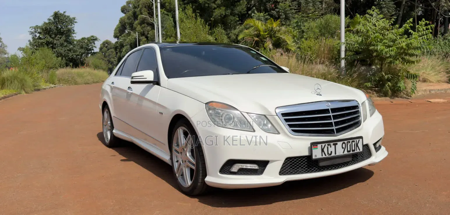 Mercedes-Benz E250 2012 White