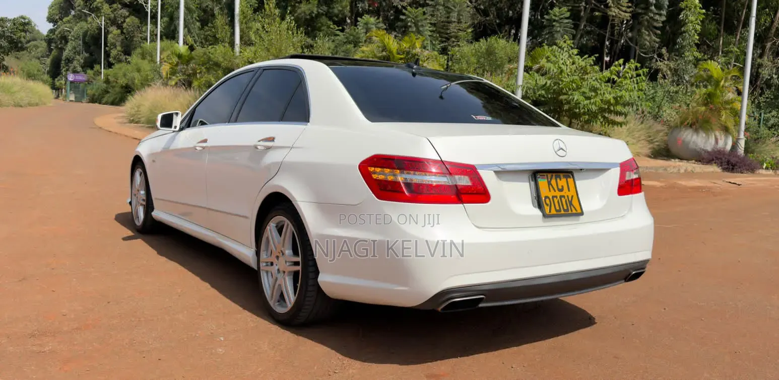 Mercedes-Benz E250 2012 White
