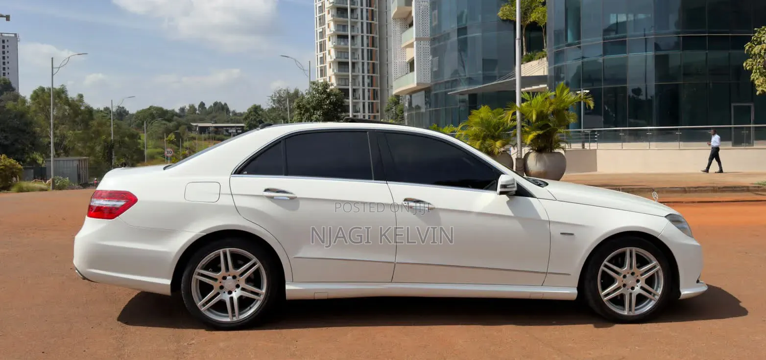 Mercedes-Benz E250 2012 White