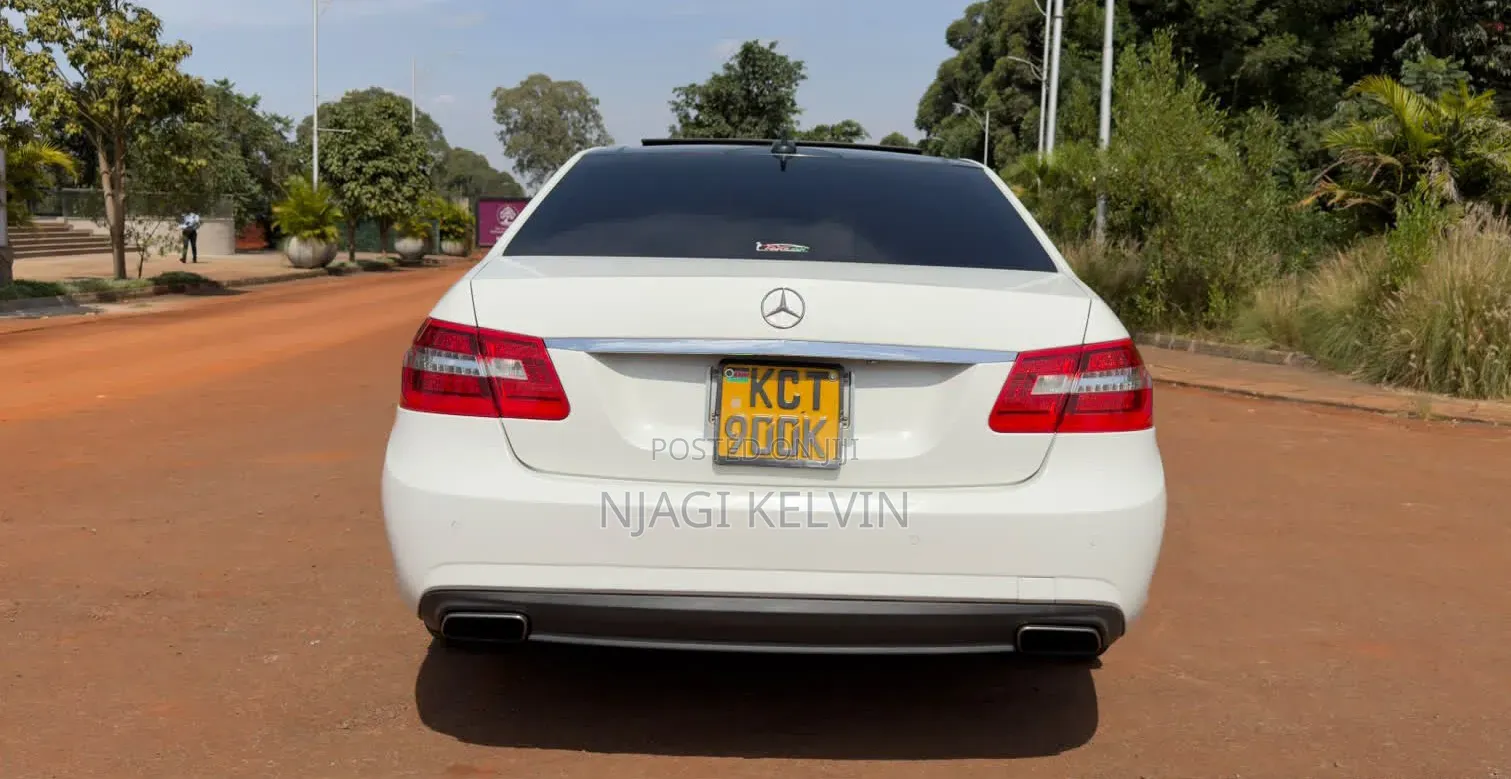 Mercedes-Benz E250 2012 White
