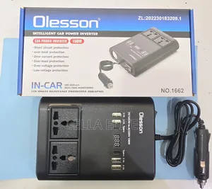 1662 Intelligent Olesson Car Charger/Power Inverter