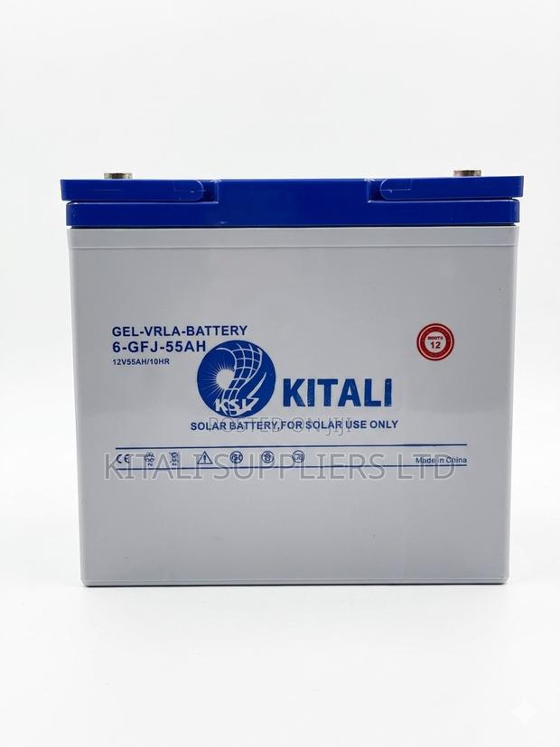 Kitali 12v 55ah Gel Vrla Deep Cycle Solar Battery