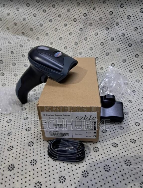 Syble 2.4g Wireless Barcode Scanner Portable Inventory Pos Scanner