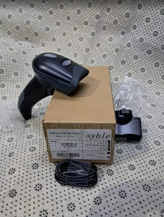 Syble 2.4g Wireless Barcode Scanner Portable Inventory Pos Scanner
