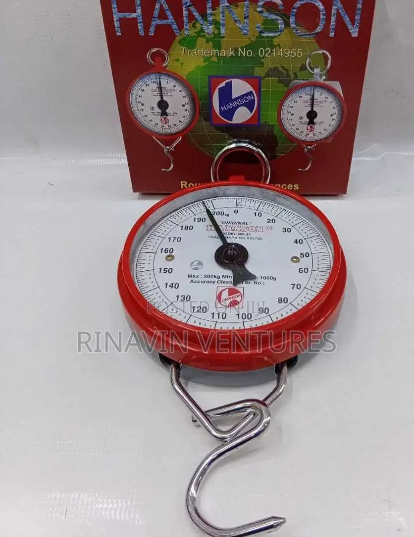 Hanson Hanging Spring Scale 200kg