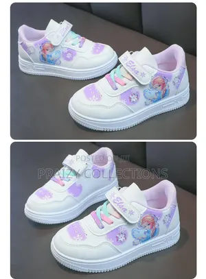 Elsa Snow Girls Sneakers