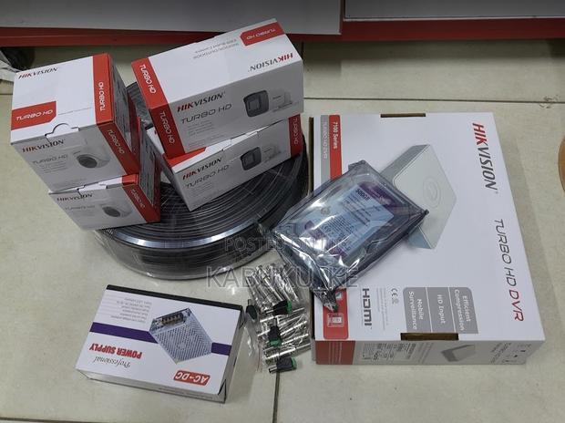 Hikvision CCTV Cameras 4 Channel Full Kit Hd Surveillance System
