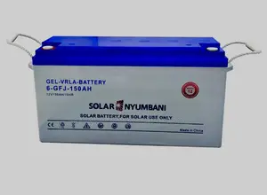 Solar Nyumbani 150ah Gel Maintenance Free Deep Cycle Solar Battery