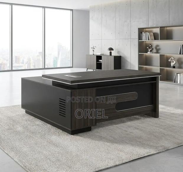 Office Desk : L-Shaped 160cm Executive Office Desk - thumbnail 8