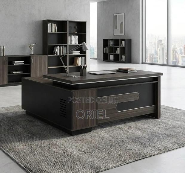 Office Desk : L-Shaped 160cm Executive Office Desk - thumbnail 10