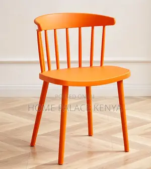 Dining Chair: Windsor Dining Chair With Plastic Backrest