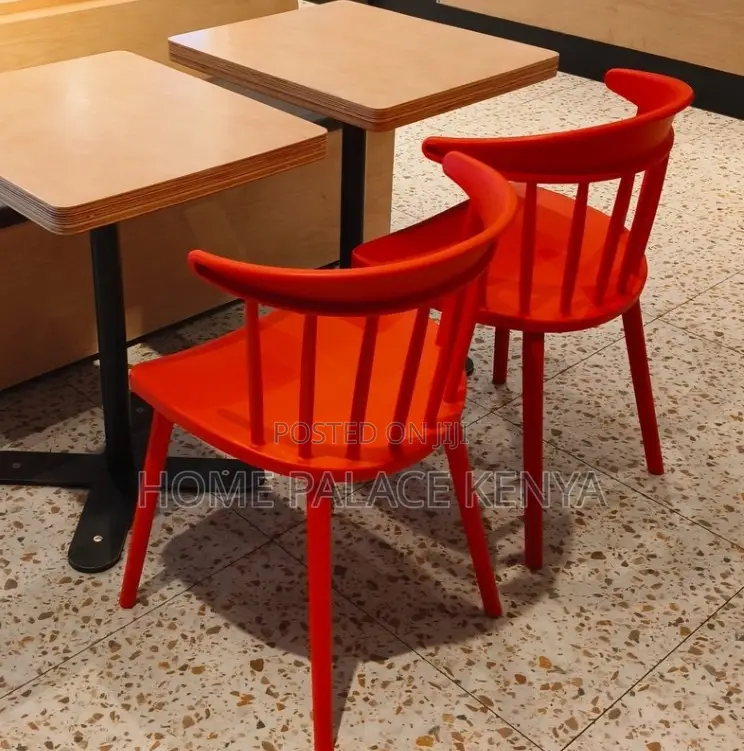 Dining Chair: Windsor Dining Chair With Plastic Backrest