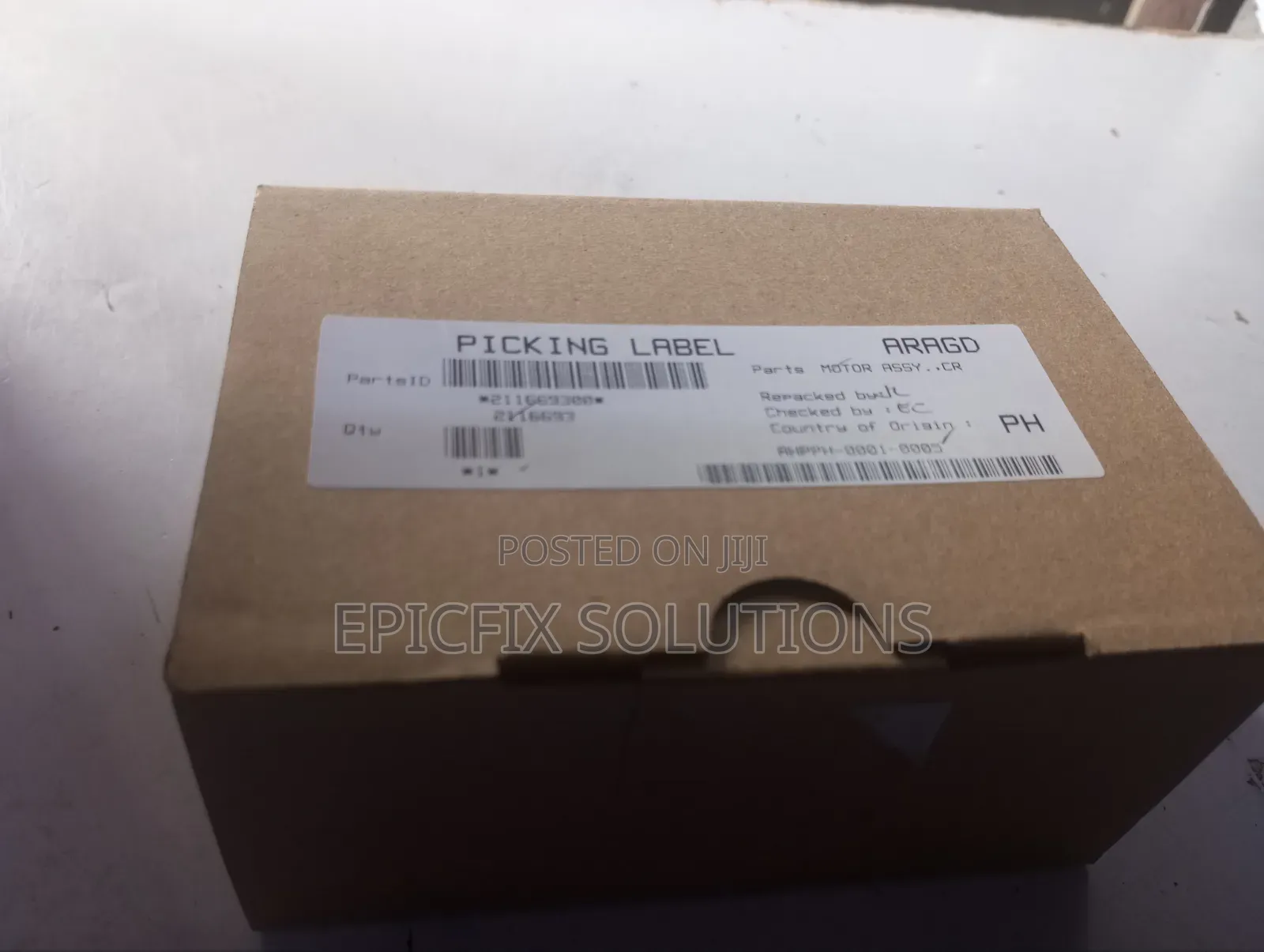 Picking Lebal Motor for Epson Printers Now Available