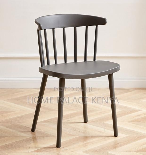 Dining Chair: Windsor Dining Chair With Plastic Backrest - thumbnail 12