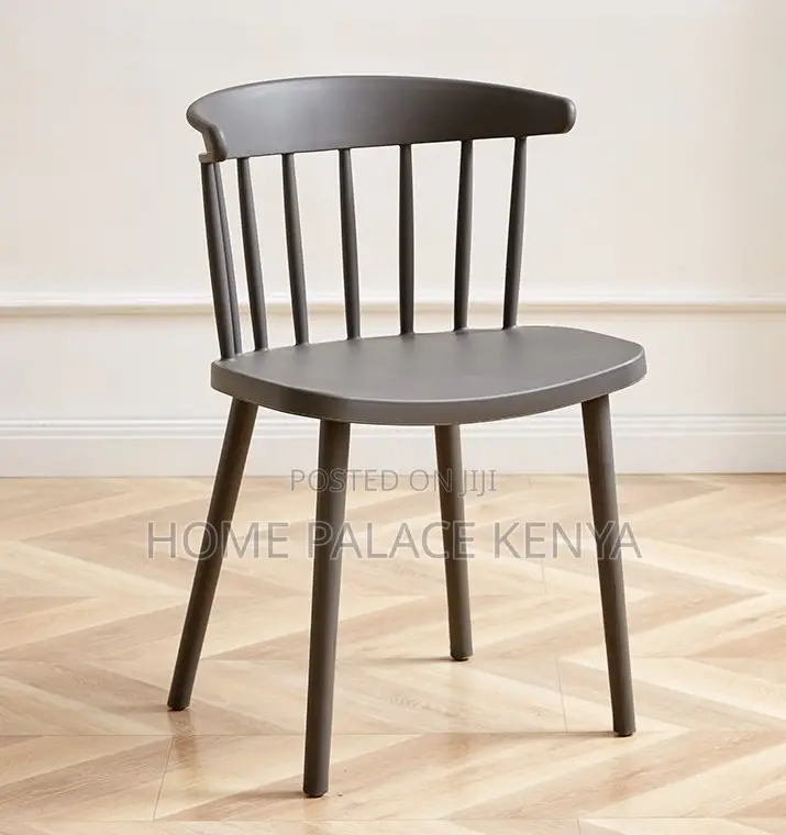 Dining Chair: Windsor Dining Chair With Plastic Backrest