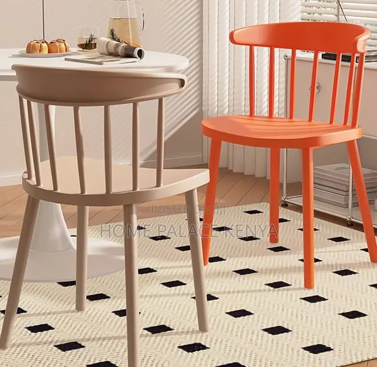 Dining Chair: Windsor Dining Chair With Plastic Backrest