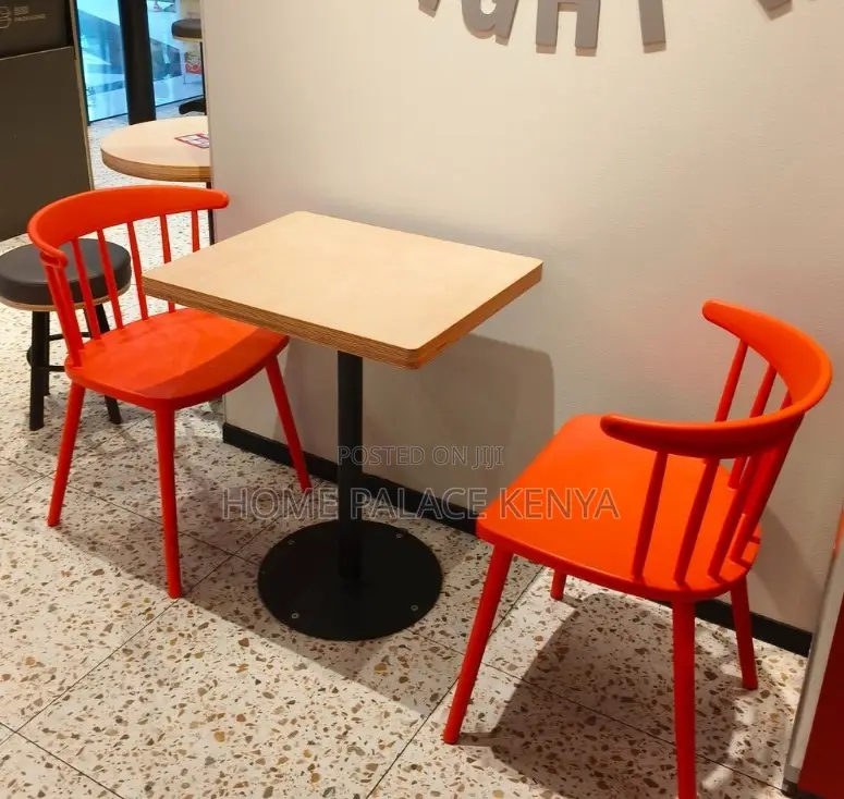 Dining Chair: Windsor Dining Chair With Plastic Backrest