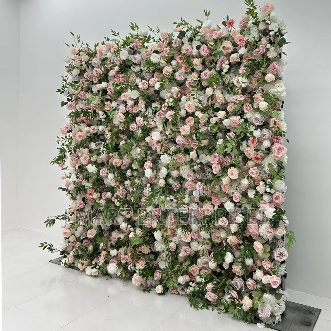 Garden Roses Wall Backdrop Outdoor Indoor