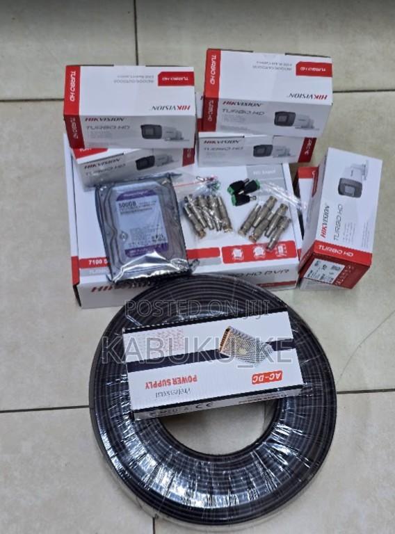 Hikvision 4 Channel CCTV Camera Kit Complete Turbo Hd Security System