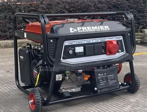 Pm9800et 8.5kva Petrol Generator With Key Start and Wheel