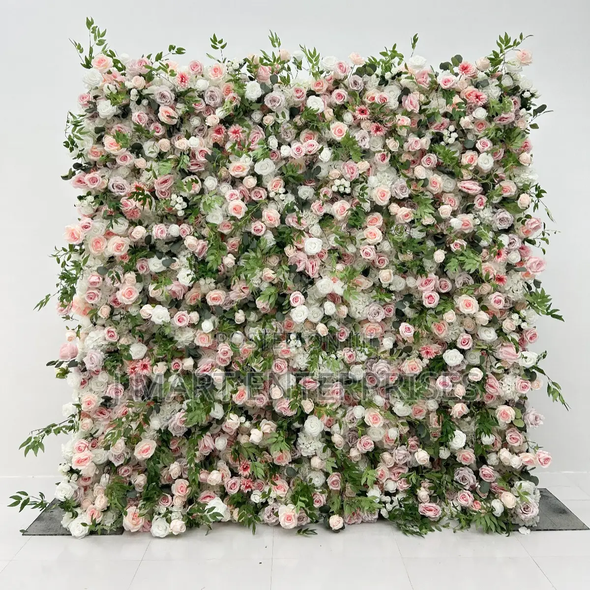 Garden Roses Wall Backdrop Outdoor Indoor