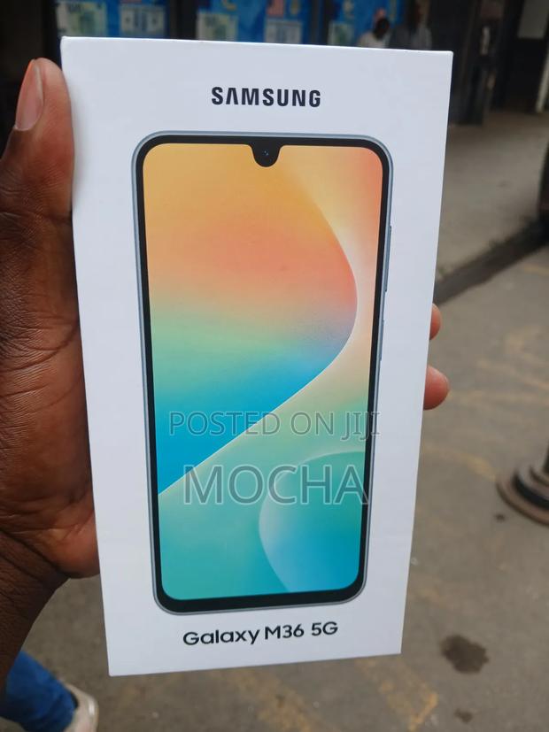 New Samsung Galaxy M36 5G 128 GB Black