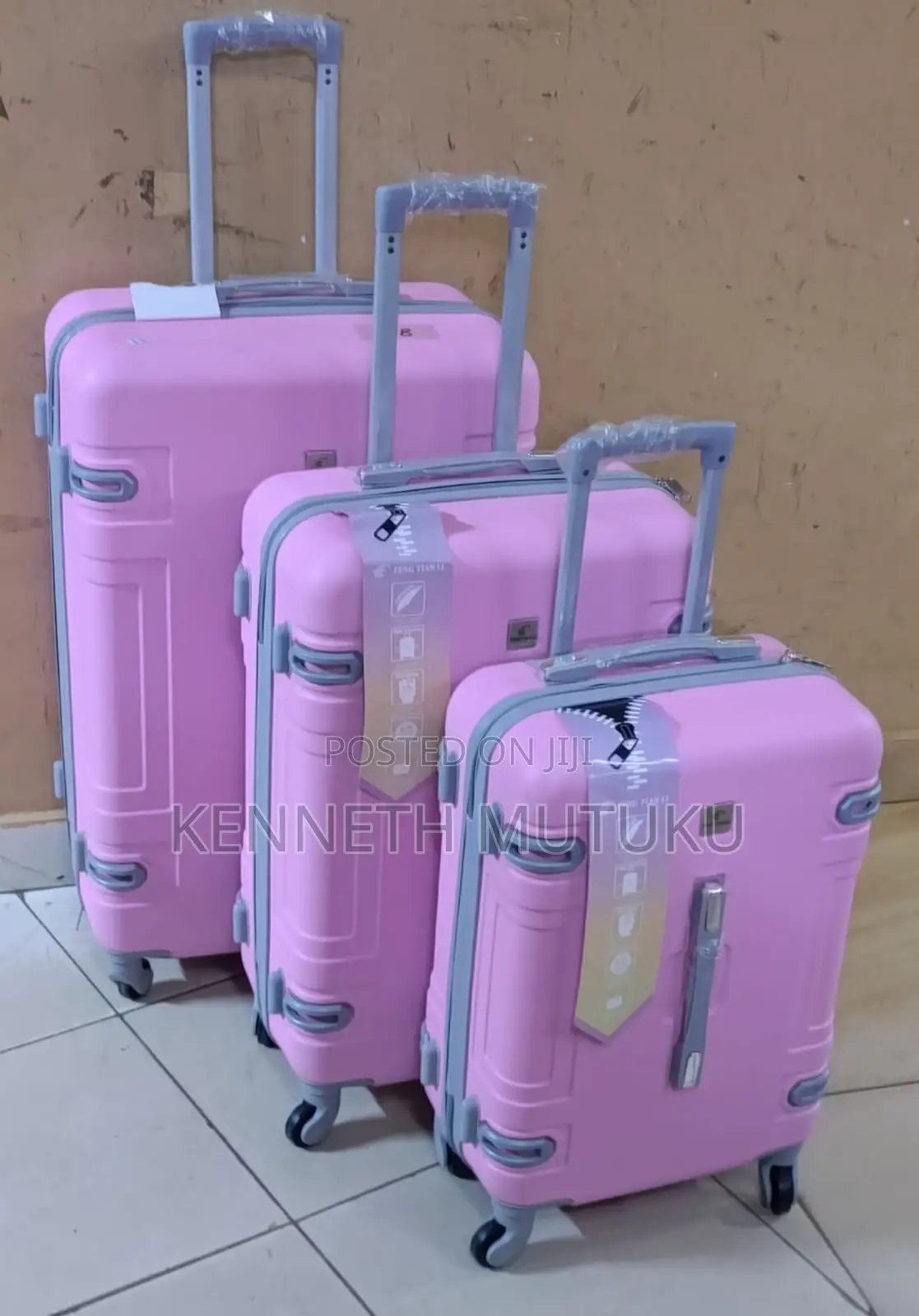 Portable Fibre Suitcase