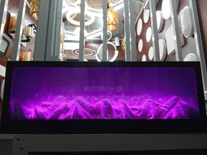 Elegant Household Electric Fireplace Insert With Dynamic RGB Led Flame