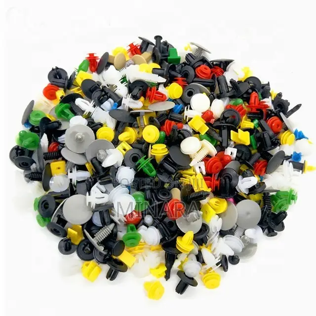 200 Pcs, Mixed Car Body Clips, Auto Push Retainer Universal Clips Set