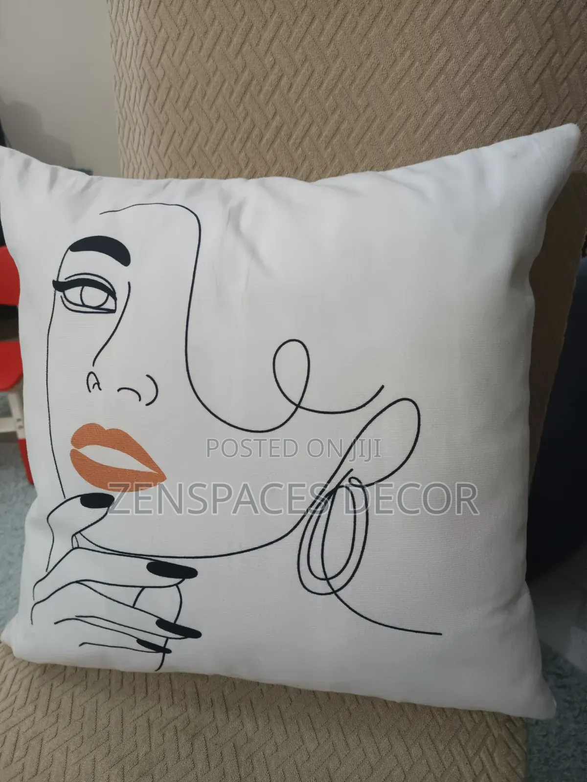 Thoughtful Girl Throwpillow Case