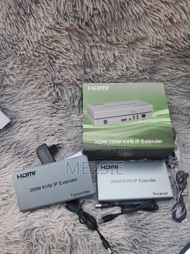 Hdmi Over Lan Extender 200m With Keyboard Mouse Control - main view