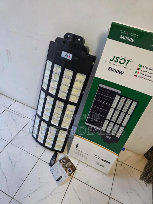 Jsot Solar Light 5000watts All-in-One Solar Street Light