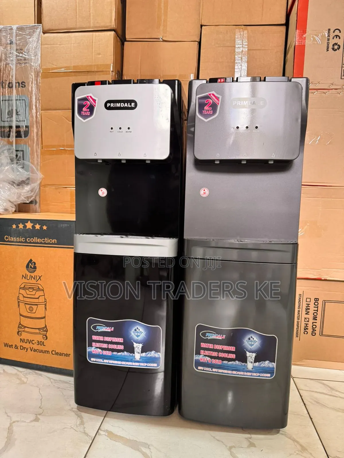 Primadale High Quality Hot, Cold and Normal Top Load Water Dispenser