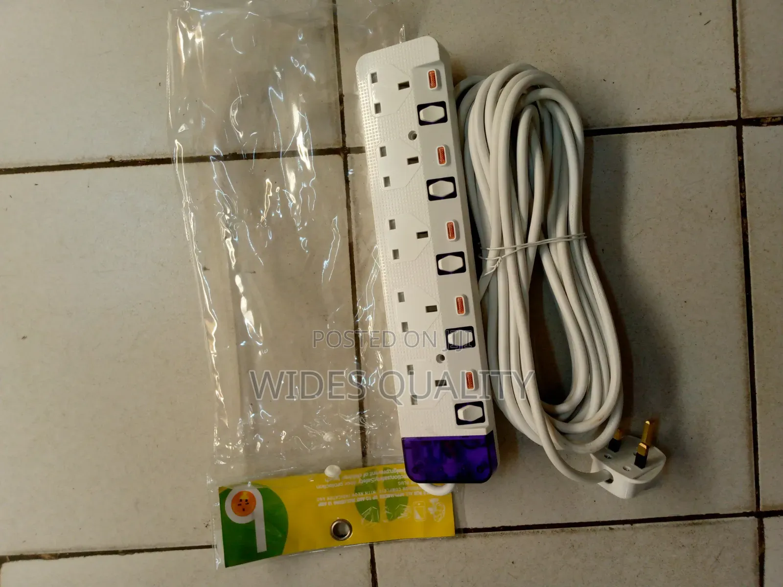 Caston 5-Way Power Extension Cable