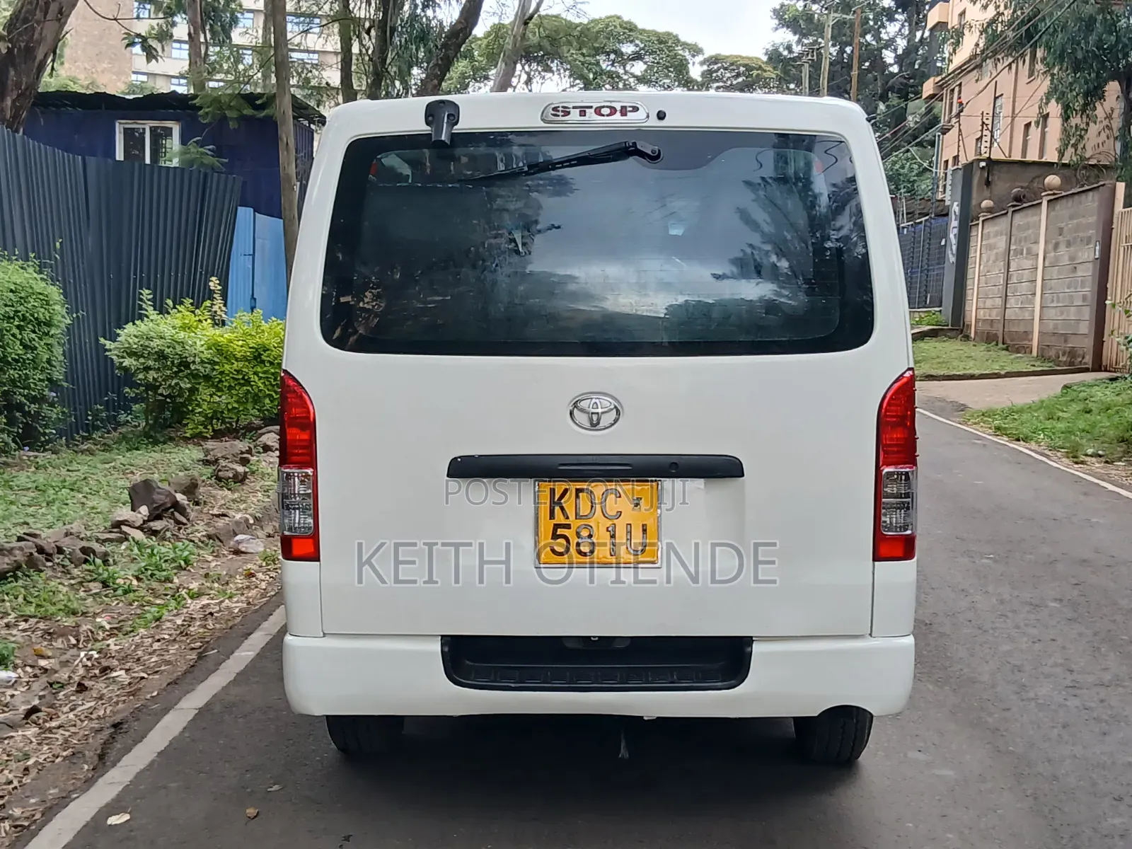 Toyota HiAce 2014 White