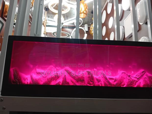 Household 600mm Electric Fireplace With Remote Smart Touch Control