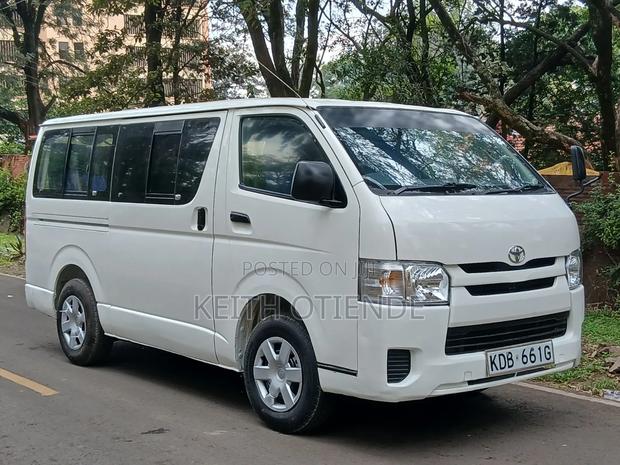 Toyota HiAce 2014 White - thumbnail 2