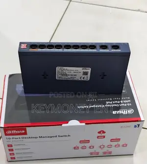 Dahua Desktop Managed 8-Port Poe Switch