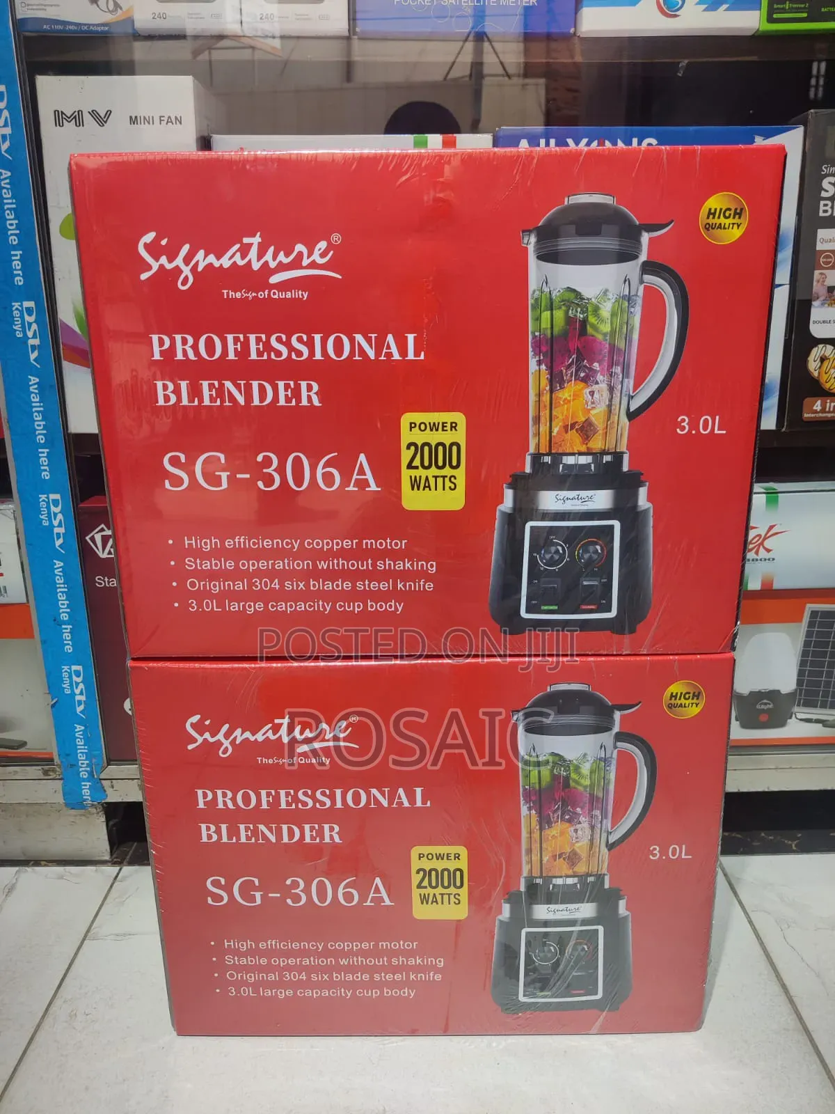 Signature Commercial Blender Sg 306a 2000w