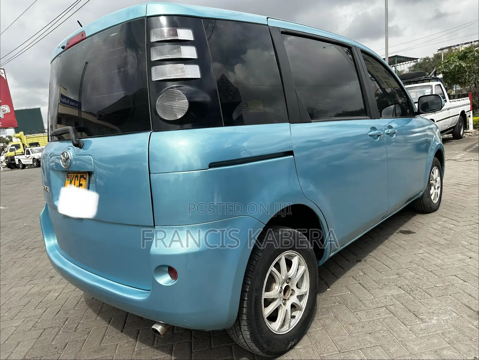 Toyota Sienta 2008 Blue