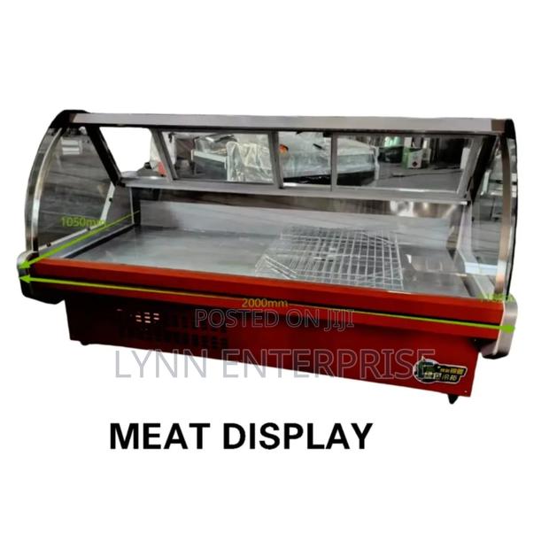 2 Meters Premier Meat Display