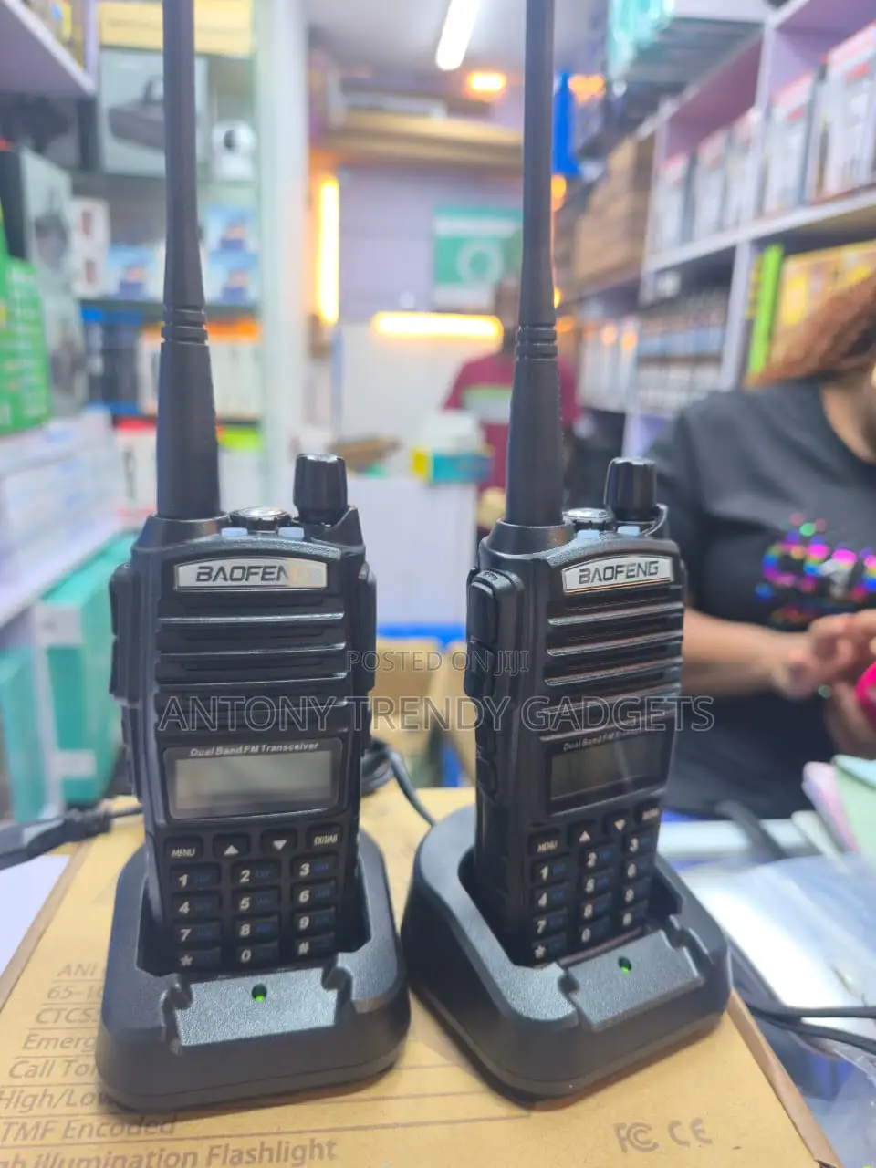 Baofeng Uv-82 VHF Uhf Two Way Radio Long Range Handset