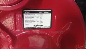 Kupper Kdtp80cl High Pressure Water Pump