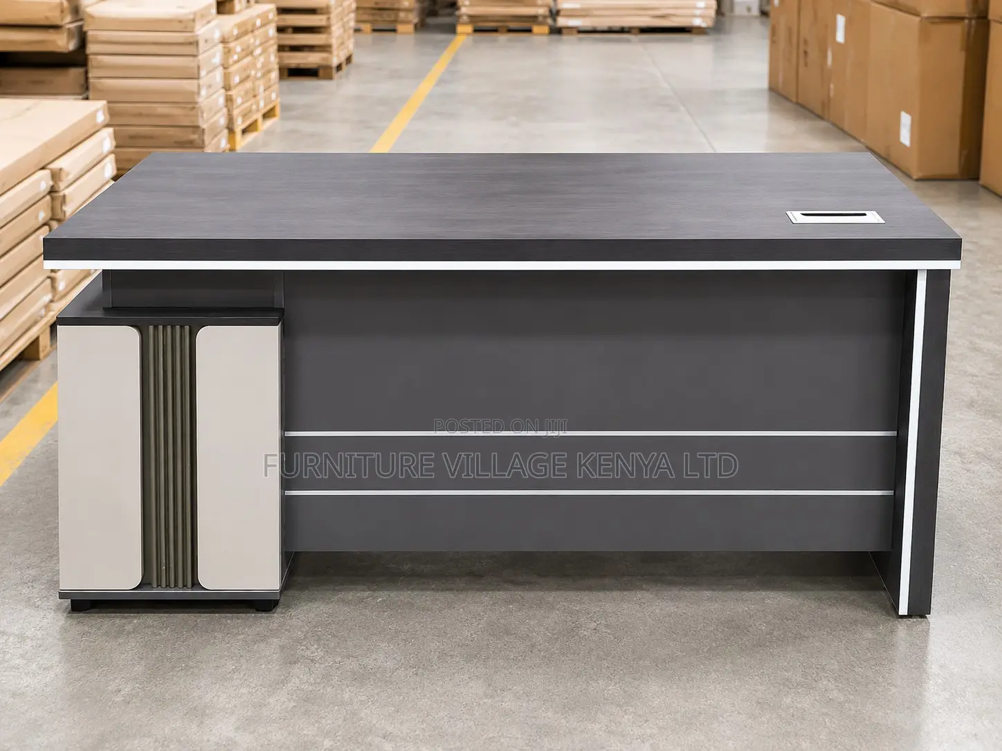 120cm Advanced Gray Modern Desk.
