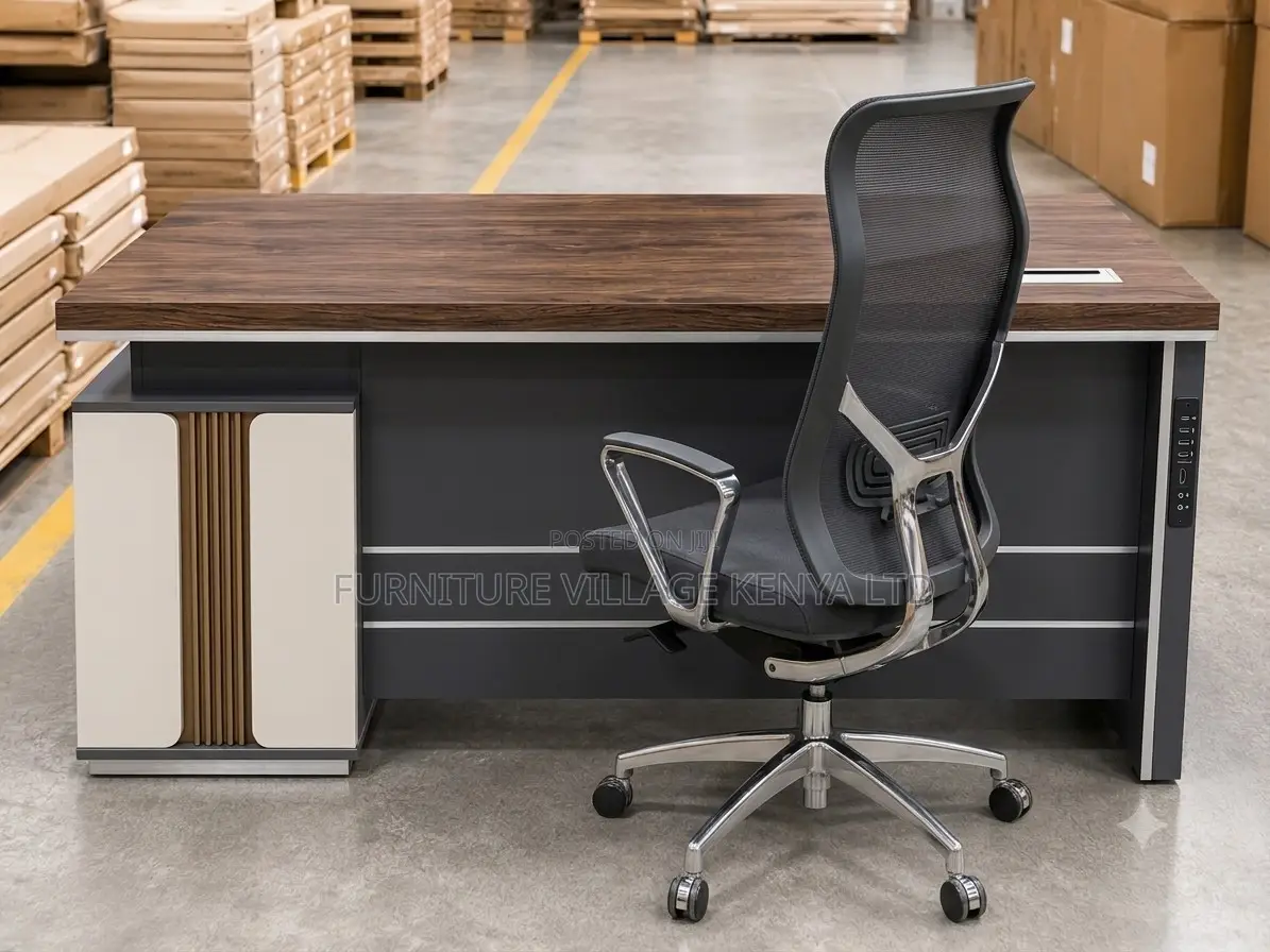 120cm Advanced Gray Modern Desk.