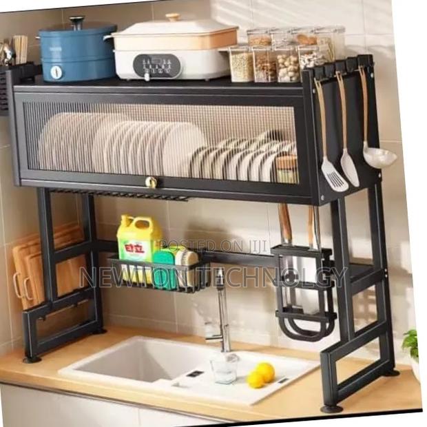 Best Quality 1 Layer Over the Sink With Glass Acrylic Cover Size 65cm